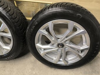 ALU kola Renault Megane 5x114,3 r16 Originál,zim pneu6m+TPMS - 3