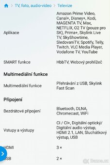 Prodám novou televizi JVC 55" AndroidTV - 3
