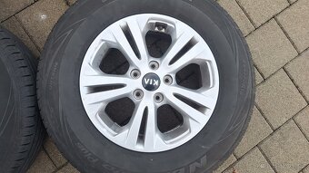 Alu kola Kia 16" 5x114,3 letní pneu 225/70 R16 6-7mm - 3