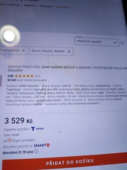 Rohový psací stůl - 3