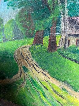 Obraz olejomalba “Dům” - 3