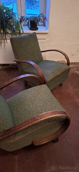 Sada halabala 2x křeslo gauč a stůl - 3