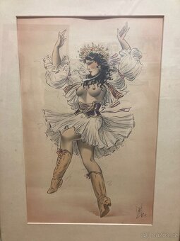 Obraz tanečnice od Jaroslav Štika - 3