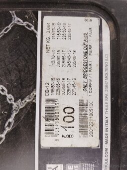 Řetězy Thule CB-12 100 - 3