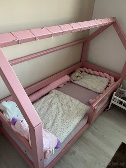 Dětská domečková postýlka - 3