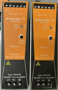 Napájecí zdroj Weidmuller PRO ECO 24V 5A 120W - 3