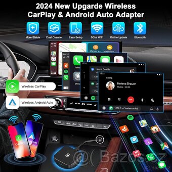 Bezdrátový adaptér CarPlay Android Auto adaptér 2024 - 3