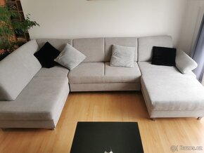 Rozkládací sedací souprava do U - 3