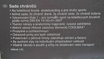 6 dílná sada chráničů na in-line L/XL. - 3