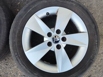 15"alu sada Rotare 5x100 origo Fabia Roomster Ibiza Polo - 3