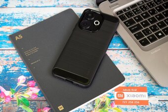 Pouzdro s broušeným vzorem pro Xiaomi / Redmi / Poco - 3