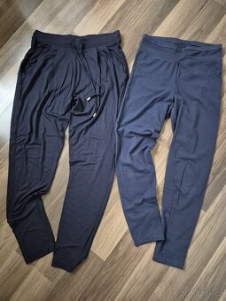 2x dámské kalhoty +legíny vel.38/M - 3
