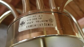 Lustr Kamenický Šenov - 3