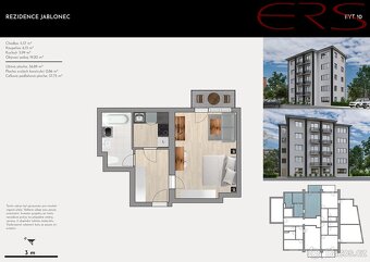 Prodej, Byty 1+1, 38 m2 - Jablonec nad Nisou - Jablonecké Pa - 3