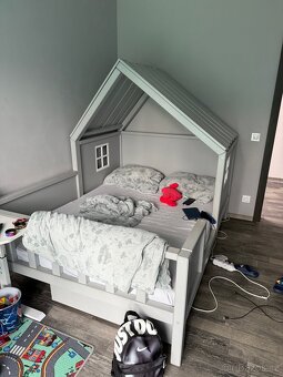 Dětská postel dům domeček 140 cm - 3