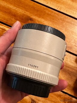Predám Canon Extender EF 2x II – v super stave - 3