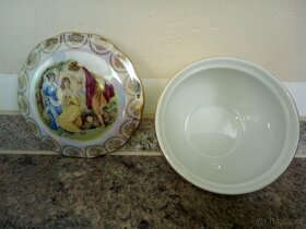 Porcelánová dóza Tři grácie, 7 x 10cm, - 3