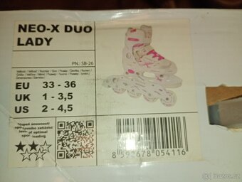 Brusle DUO Tempish 33-36 - 3