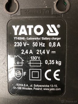 YATO YT-82800 JEN  nabíječka s akumulátorem - 3