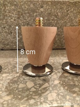 Nohy na nábytek 4 ks - 3