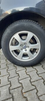 Originální alu kola Volvo XC 60 včetně zimních pneu - 3