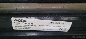 Mora elektrický sporák C 512 BW - 3