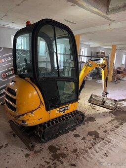 Minibagr JCB 8014 2006 2x lzice 1500 kg - 3