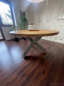 Stůl jídelní z masivu - 3