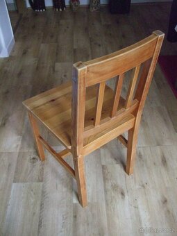 DŘEVĚNÁ ŽIDLE 1 KS - 3