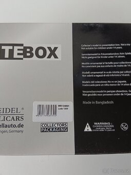 Lada 1200 White box 1:24 - 3