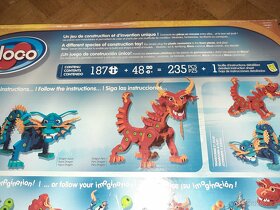 nepoužívaná Bloco Dragon skládačka - hra - 3