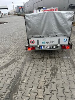 Brzděný přívěs Agados 02B1 1300 kg - 3