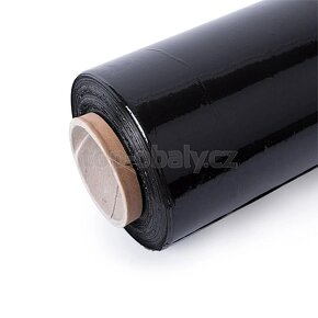 Prodám Stretch fólie černá 2,5kg, 50cm, 210m - 3