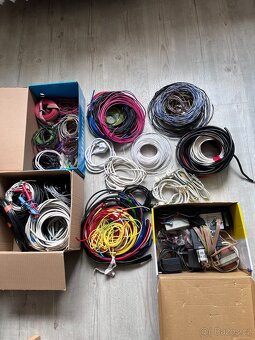 Vodiče,dráty, licny, bužírky a další materiál - 3