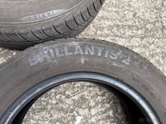 2ks letní pneu Barum Brillantis 2 - 185/65/15 vzorek 5mm - 3