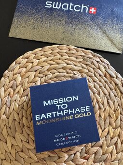 Omega X Swatch Mission to Moonshine Gold - 3