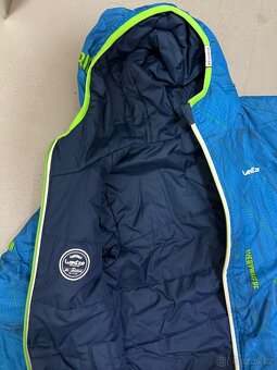 Dětská oboustranná bunda, nová Wedze 130 cm - 3