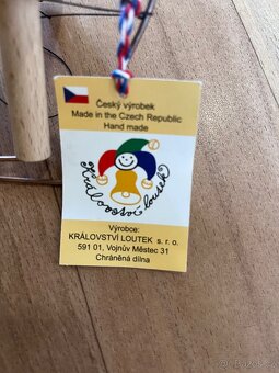 Sada 2 ručně vyrobených loutek - 3