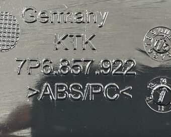 Kastlík 7P6857922 hnědá 4A1 VW Touareg 7P facelift r.v. 2016 - 3