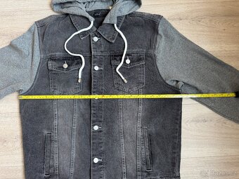 Riflová bunda/mikina vel.L - 3