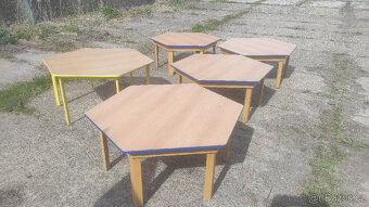 STUL dětsky šestihranny - 3