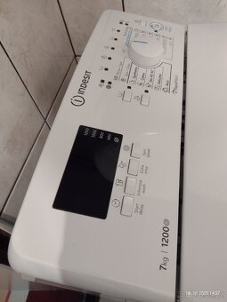 Pračka Indesit zánovní záruka 2029 + 10 let motor - 3