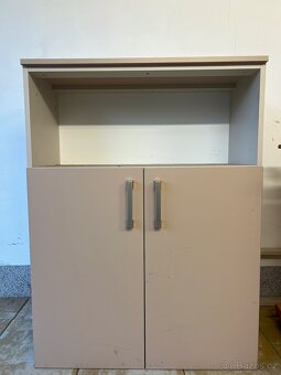 Prodám 2ks béžových skříněk - 3