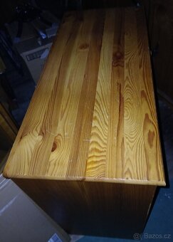 Celo masivní 5 šupliková komoda - 3