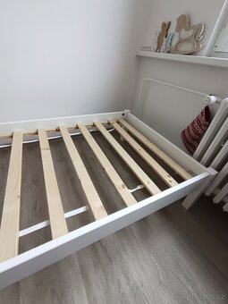 Bílá postel 80x200 - 3