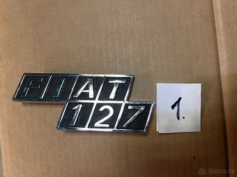 Fiat 127 drobné díly - 3