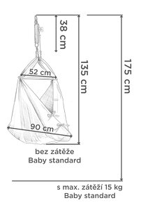 Babyvak hojdavak houpačka - 3