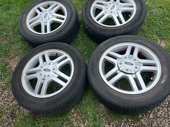 4x litá kola FORD 4x108 R15, letní pneu - 3