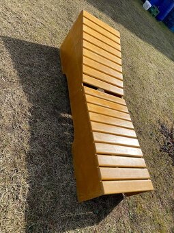 Lehátka dřevěná; použitá - 3
