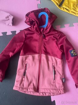 Softshellové a další dívčí oblečení 86 - 104 - 3